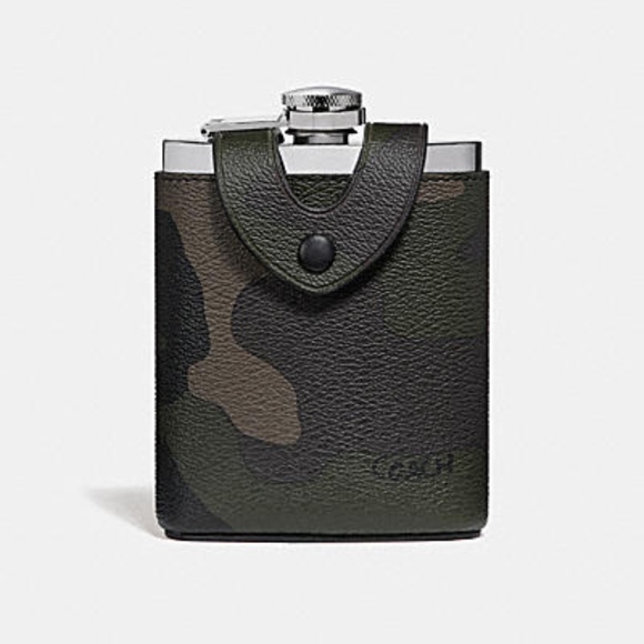 coach Other - Coach FLASK WITH CAMO PRINT